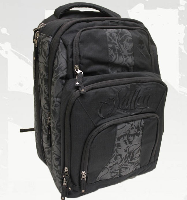 Sullen Blaq Paq Rhino Tattoo Lifestyle Art Travel Hard Shell Roller Luggage  Bag - Gray - Yahoo Shopping